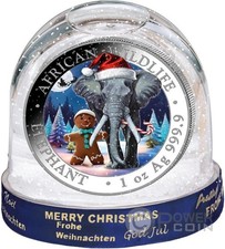 ELEPHANT African Wildlife 1 Oz