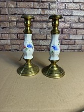 2 X Kerzenständer Bronze