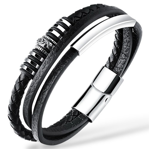 Armband herren leder - armband,