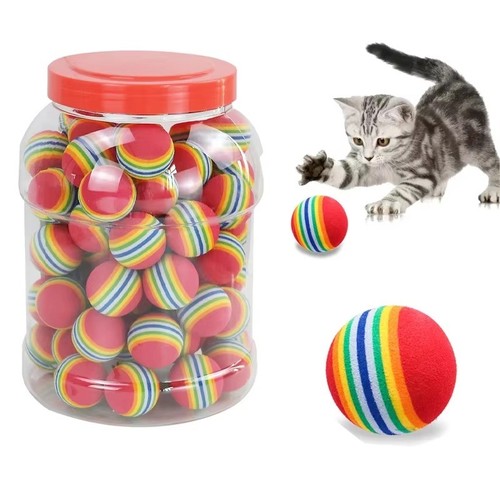 Regenbogen eva katzenspielzeug - eva,
