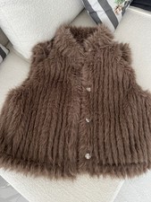 Weste vegan Fell neu m