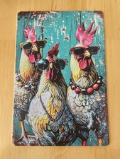 Blechschild 20cm x 30cm# Funky