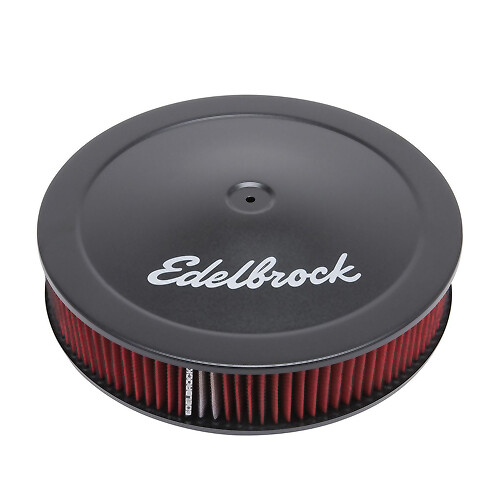 Luftfilter schwarz edelbrock - schwarz,