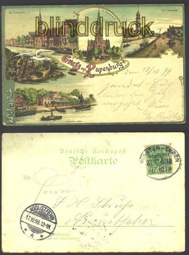 Papenburg farb litho - papenburg, 5