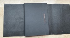 VERTRETER RETOURE! HUGO BOSS Schreibmappe, A5, schwarz
