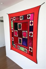 80x80 cm antik Afghan Uzbek