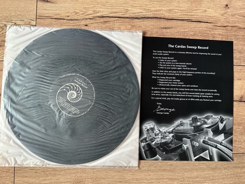 Cardas sweeper record vinyl - cardas,
