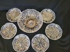 7 Nachtmann Florenz Bleikristall Schalen für Dessert, Nachtisch