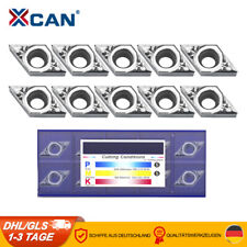 10 Stück Hartmetall Wendeplatten Einsatzschneider DCMT für Drehwerkzeughalter