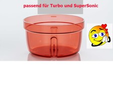 Tupperware Turbo Chef Behälter ROT ERSATZTEIL 300 ml Supersonic Turbo Unterteil