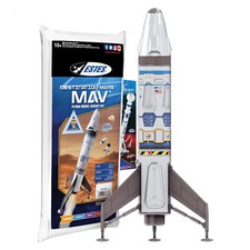 fliegende Modellrakete