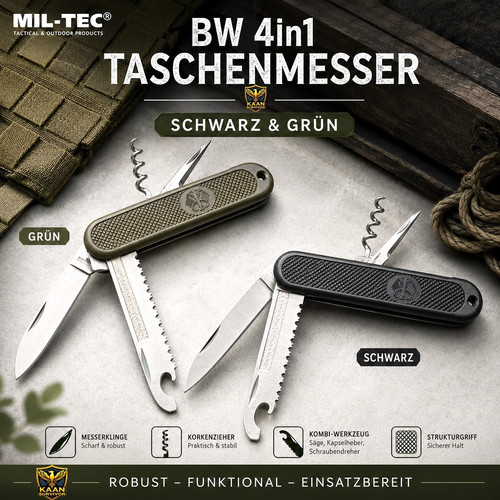 Kaan taschenmesser in - bw,