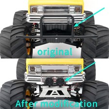 AXSPEED Stahl Frontstoßstange