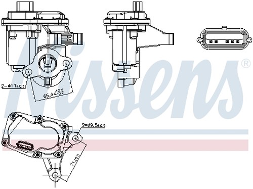 Nissens 98446 agr - 98446, für