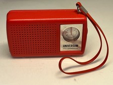 Transistor Taschenradio/ Retro/ Universum TR 1715 / Rot / für Sammler