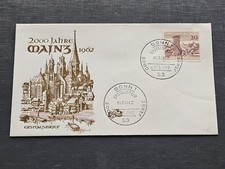 1962 Bund FDC Erstagsbrief