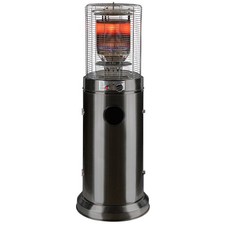 FIXKRAFT Gas Heizstrahler für Aussen 5 - 10 kW stufenlos Heizpilz Gasheizer