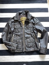 Superdry Lederjacke Gr.L