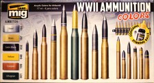 Modellbaufarben WW II Ammunition Colors A.MIG 7124