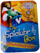 Die Spieluhr Box Minutenmärchen Kinder Karten Vorlese Geschichten Blechdose