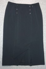 Rock Gr.38 Dunkelgrau Elegant