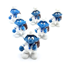 Schlumpf 20185 Seemann/ Matrose Sailer Smurf- Puffi -Pitufo Schleich Figur 90er