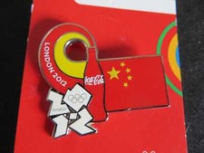 LONDON 2012 Pin CHINA Flagge