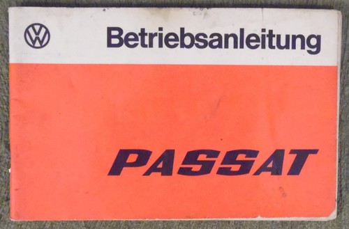 Betriebsanleitung passat - vw,