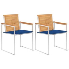 Gartenstühle mit Kissen 2