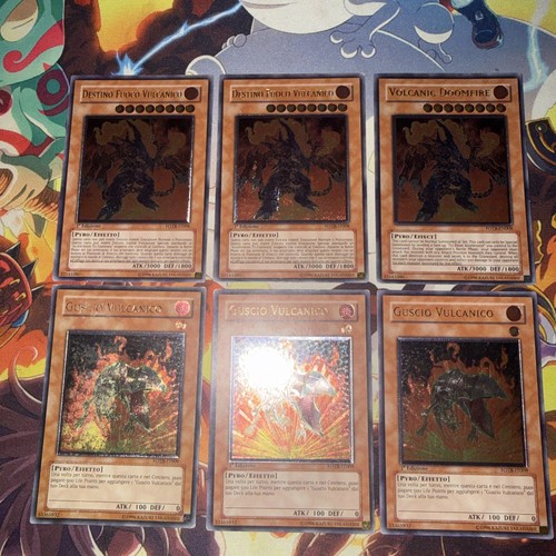 Yugioh volcanic doomfire - volcanic, +