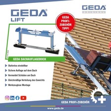 neu Geda Dachauflagebock uvm