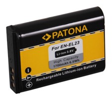 1700mAh Ersatz Akku für Nikon Coolpix B700, P600, P610, P900, S810c - EN-EL23