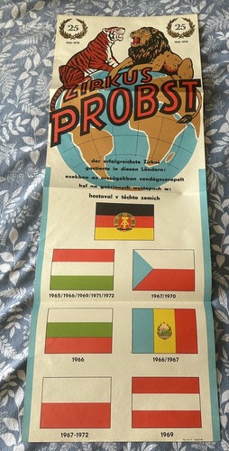 Vintage circus probst zirkus - circus,