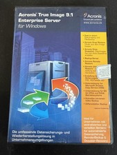 Acronis True Image 9.1 Enterpise Server für WIndows - Backupsoftware für alte OS