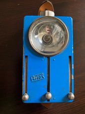 DDR NVA MdI 3-Farb Taschenlampe Signallampe Artas Blau