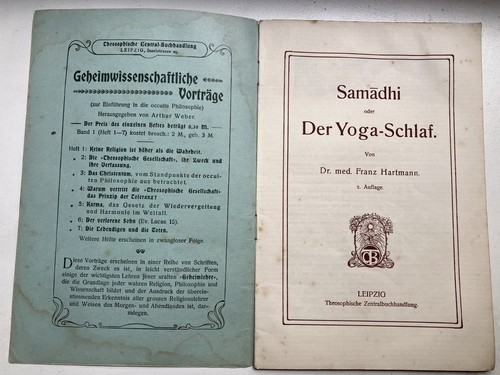 Franz hartmann samadhi - samadhi,
