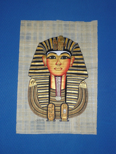 Papyrus bild aus ägypten neu - papyrus,