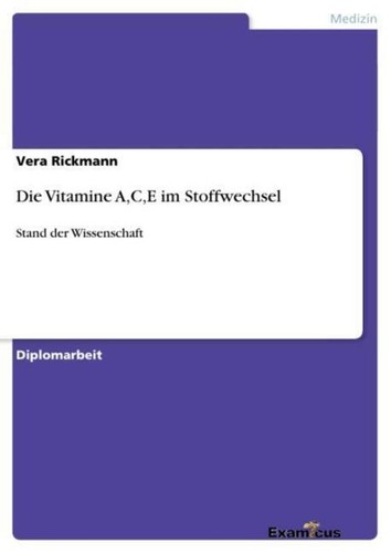 Die vitamine e - vitamine, im