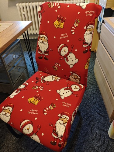 Stuhlhussen weihnachten set - stuhlhussen, weihnachten,
