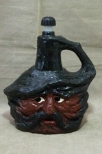 FLASCHE WENDEFLASCHE mit GESICHT WALDGEIST WALDSCHRAT WURZELSEPP 50ER 60ER