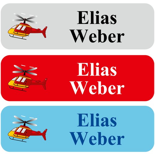 Namensaufkleber kinder - kinder,