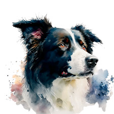 Border Collie Auto Aufkleber