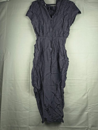 Vintage skulpturales midikleid - skulpturales,