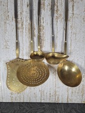 Goldfarbenes vorlegebesteck - goldfarbenes,