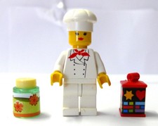 C0203 / LEGO ® Figur - Koch Bäcker - Zubehör