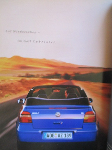 Golf cabriolet highline - vw,