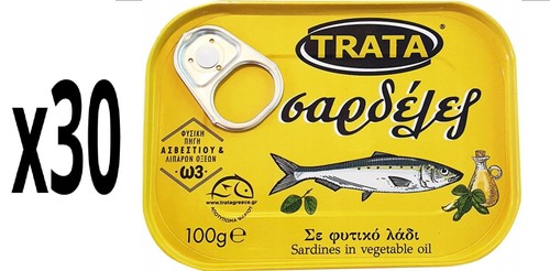 Trata sardinen öl 30x100g - sardinen, in