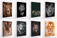 LÖWE Leinwand Bild - Vertikal