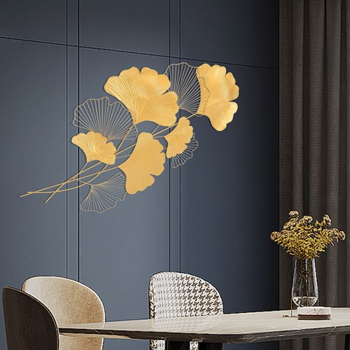 Wanddeko ginkgo tter aus - wanddeko, ginkgo-bl?tter