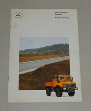 Prospekt / Broschüre - Mercedes Unimog 435 zur Kompostierung Stand 02/1989
